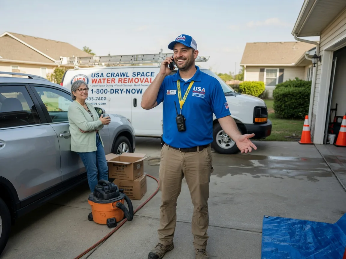 Crawl Space Water Removal Burton, TX FAQs